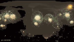 Gifs animés feux d'artifices 26